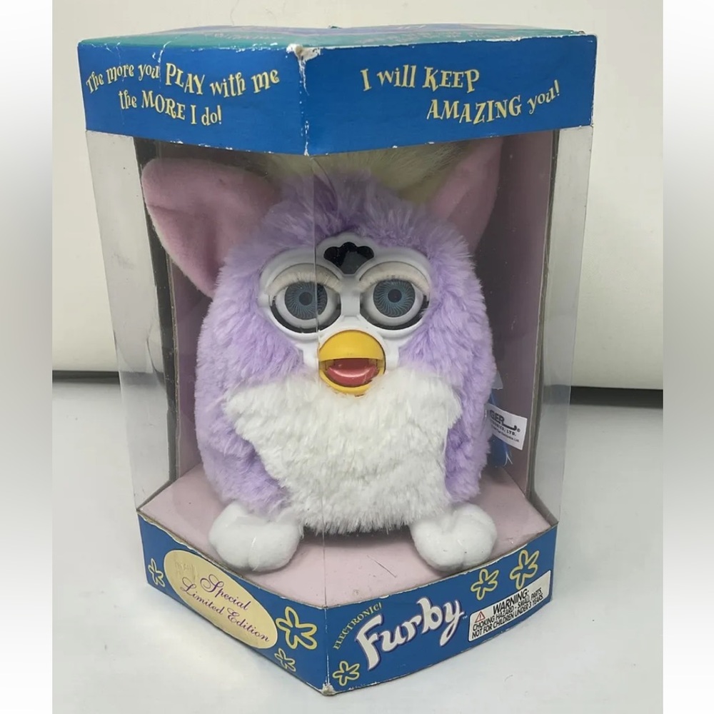 1998 Furby Limited Edition Spring Time Furby SEALED